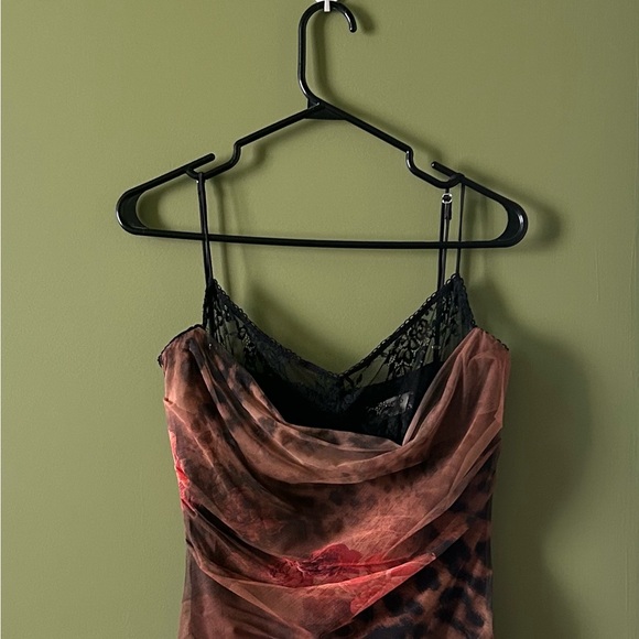 House of CB Dresses & Skirts - House of CB Nalini Dress (Leopard and Floral Corseted Maxi)